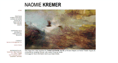 Desktop Screenshot of naomiekremer.com